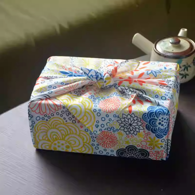 Furoshiki Wrap Cloth - Japanisches Furoshiki-Tuch 70x70cm Bento-Box-Verpackung Lunch-Verpackungstuch Festival-Geschenk