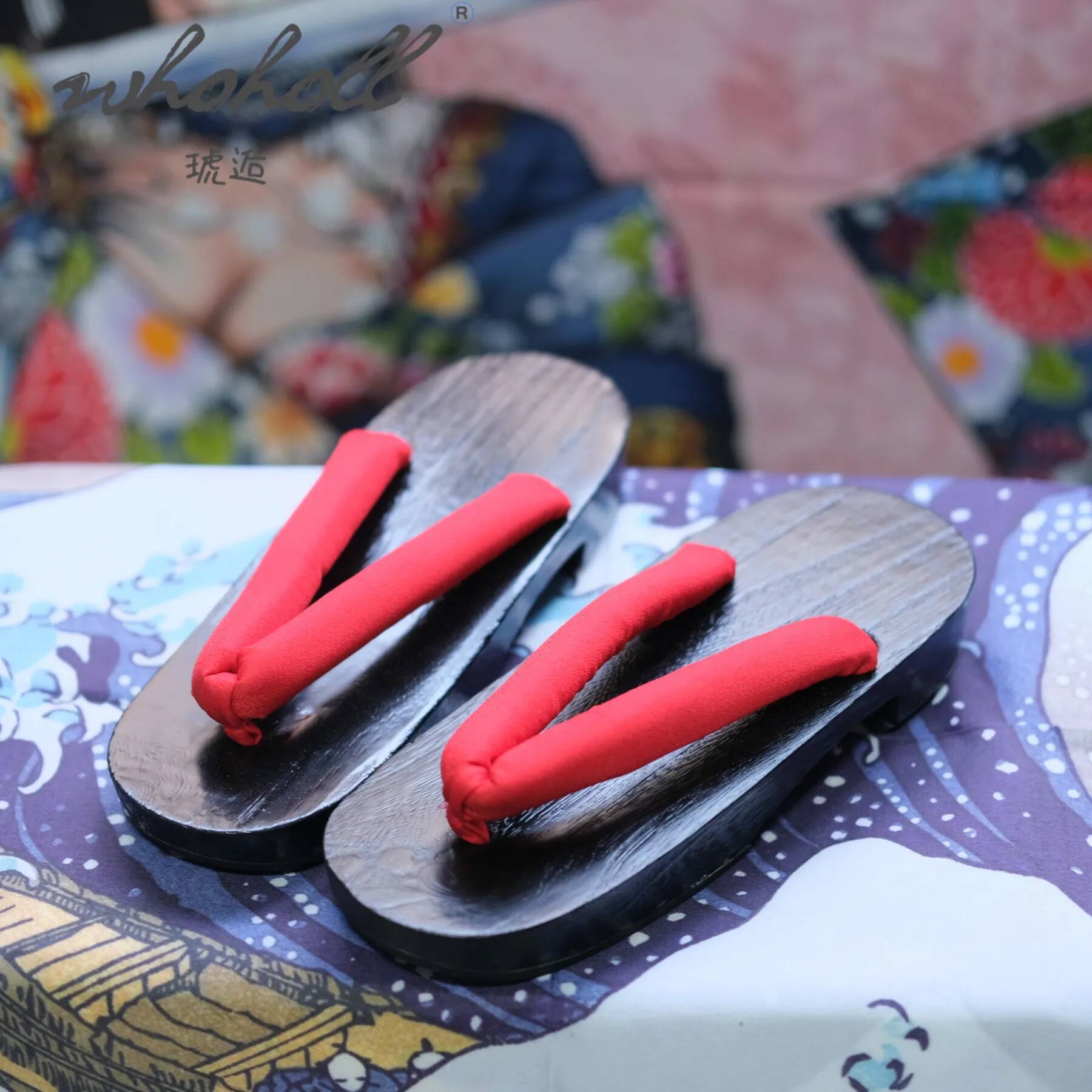 Sommer Frauen Japanische Holz  – Geta Wooden Sandal Bewertung und Preis