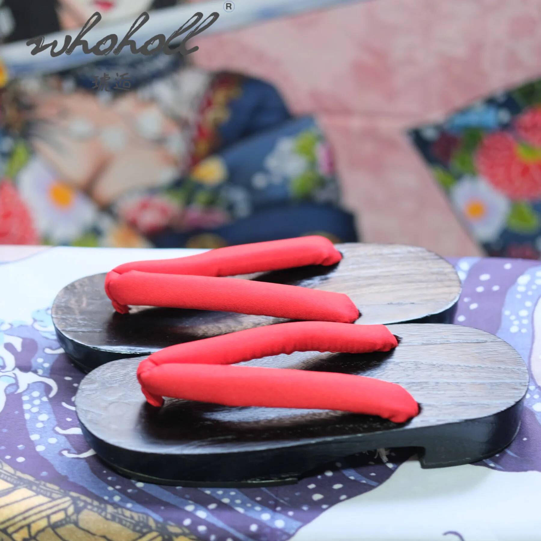 Sommer Frauen Japanische Holz  – Geta Wooden Sandal Bewertung und Preis