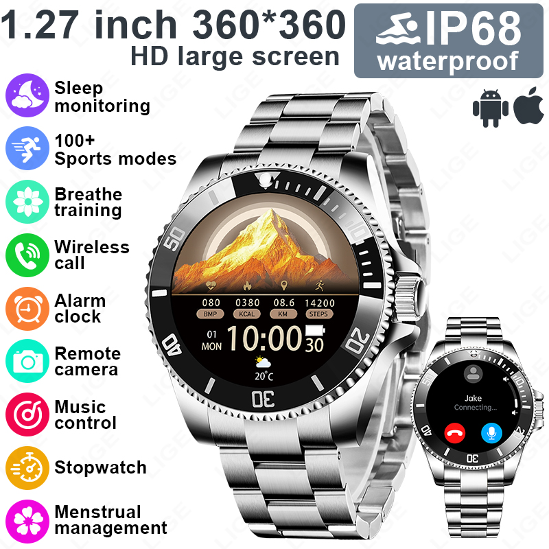 LIGE Smartwatch im neuen Luxus – Japanese Luxury Lifestyle Bewertung und Preis