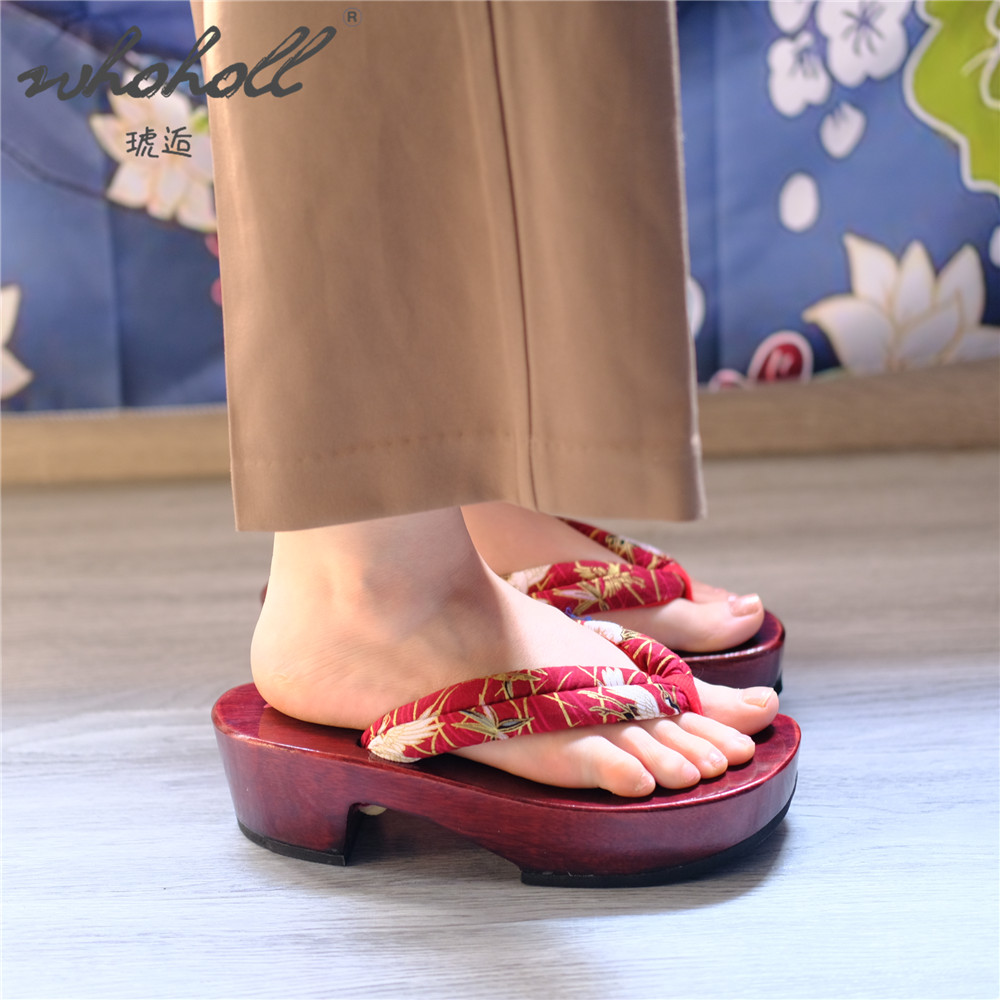 Japanische Geta-Animations-Cos – Geta Wooden Sandal Bewertung und Preis
