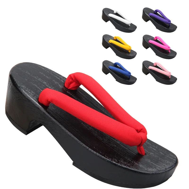 Damen Schwarze Halbmond-Holz-S – Geta Wooden Sandal Bewertung und Preis